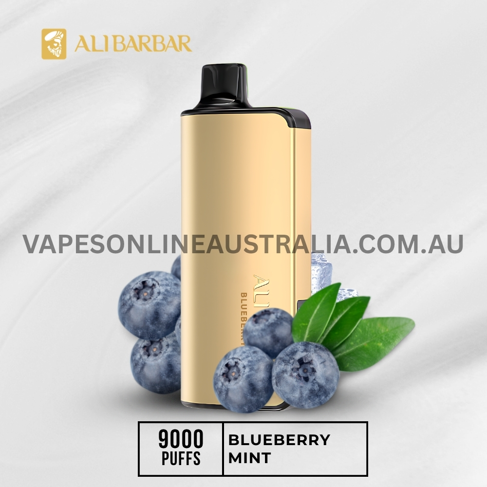 ALIBARBAR INGOT 9000 Puffs Blueberry Mint ALIBARBAR INGOT 9000 Puffs Blueberry Mint