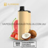 ALIBARBAR INGOT 9000 Puffs Strawberry Coconut Watermelon