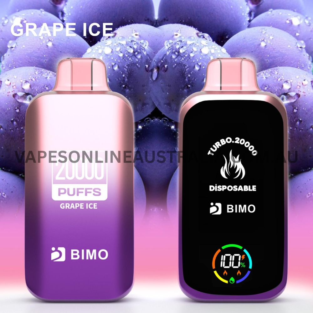 BIMO Turbo 20000 Puffs Grape Ice BIMO Turbo 20000 Puffs Grape Ice