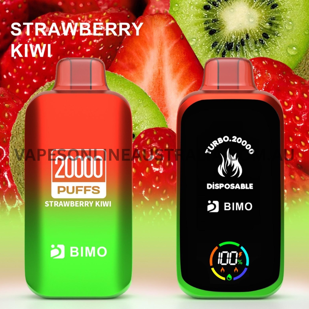 BIMO Turbo 20000 Puffs Strawberry Kiwi BIMO Turbo 20000 Puffs Strawberry Kiwi