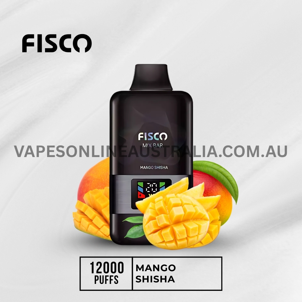 FISCO Mix Bar 12000 Puffs Mango Shisha FISCO Mix Bar 12000 Puffs Mango Shisha