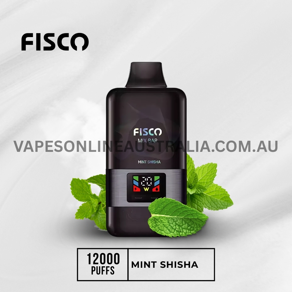 FISCO Mix Bar 12000 Puffs Mint Shisha FISCO Mix Bar 12000 Puffs Mint Shisha