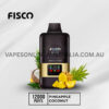FISCO Mix Bar 12000 Puffs Pineapple Coconut
