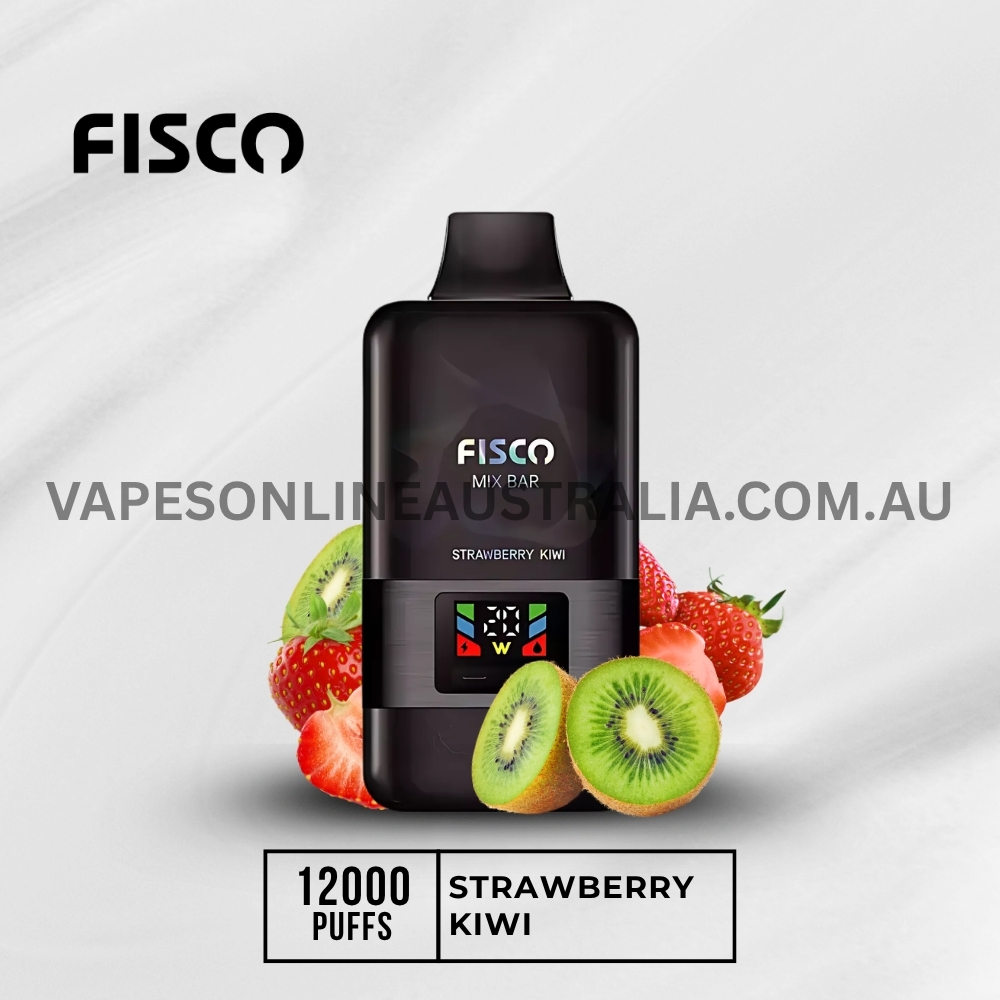 FISCO Mix Bar 12000 Puffs Strawberry Kiwi FISCO Mix Bar 12000 Puffs Strawberry Kiwi