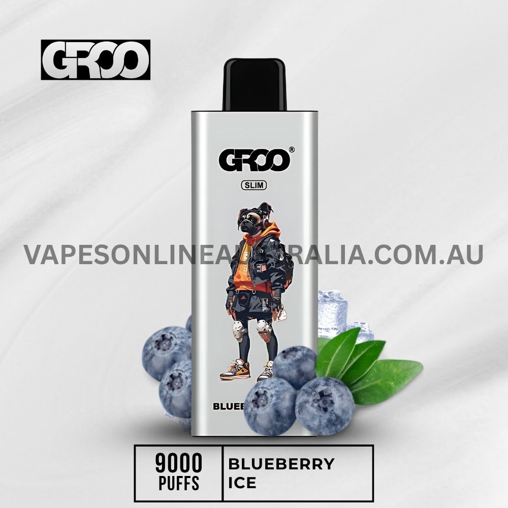 GROO Slim 9000 Puffs Blueberry Ice GROO Slim 9000 Puffs Blueberry Ice