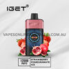 Iget One 12000 Puffs Strawberry Pomegranate Ice