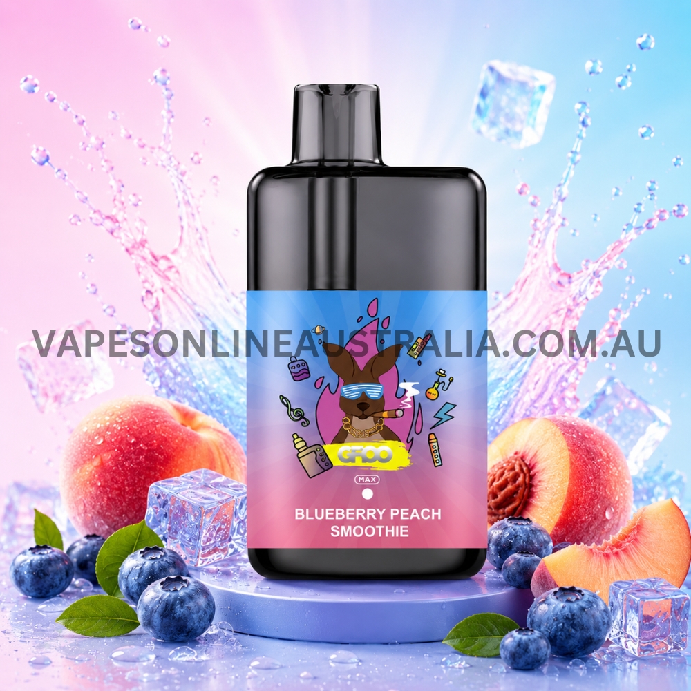 GROO Max 10000 Puffs Blueberry Peach Smoothie GROO Max 10000 Puffs Blueberry Peach Smoothie