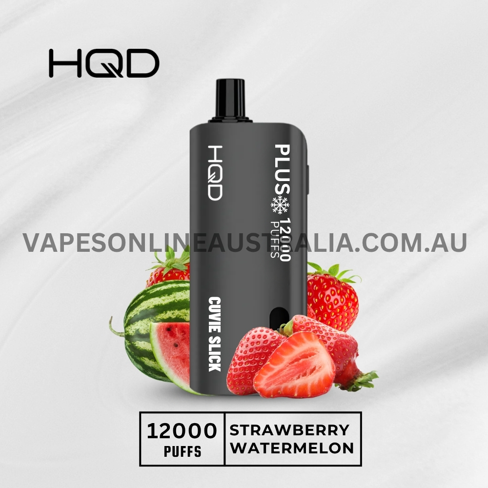HQD Cuvie Slick Plus 12000 Puffs Strawberry Watermelon HQD Cuvie Slick Plus 12000 Puffs Strawberry Watermelon