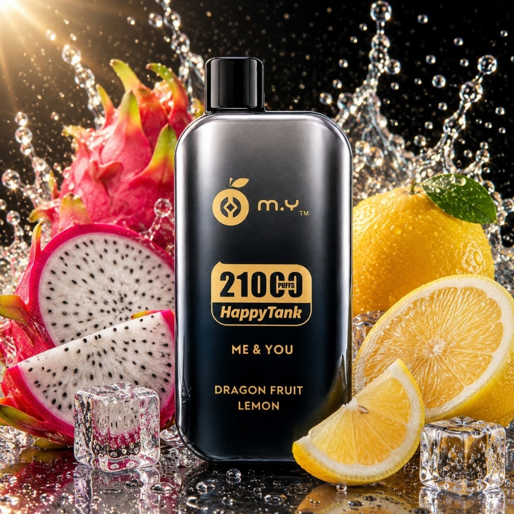 HappyTank 21000 Puffs Dragon Fruit Lemon HappyTank 21000 Puffs Dragon Fruit Lemon