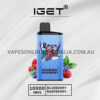IGET Bar Pro 10000 Puffs Blueberry Raspberry