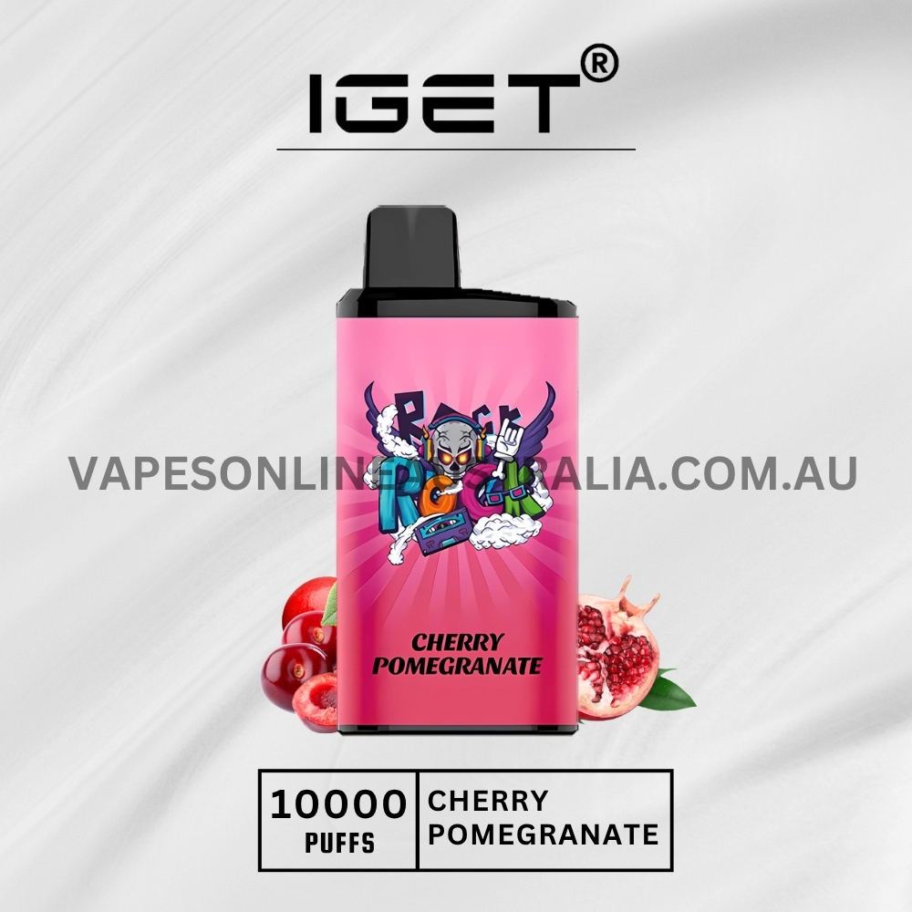 IGET Bar Pro 10000 Puffs Cherry Pomegranate IGET Bar Pro 10000 Puffs Cherry Pomegranate
