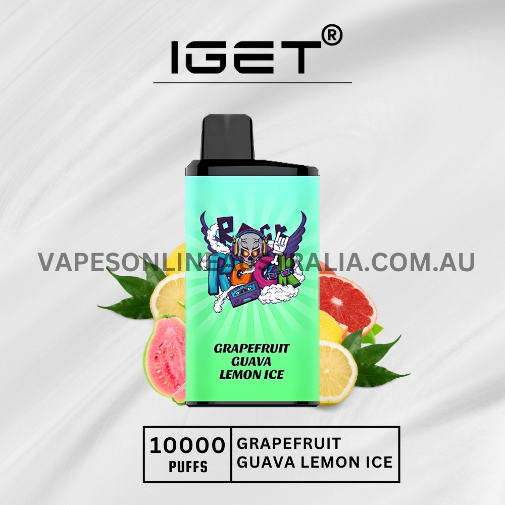 IGET Bar Pro 10000 Puffs Grapefruit Guava Lemon Ice IGET Bar Pro 10000 Puffs Grapefruit Guava Lemon Ice