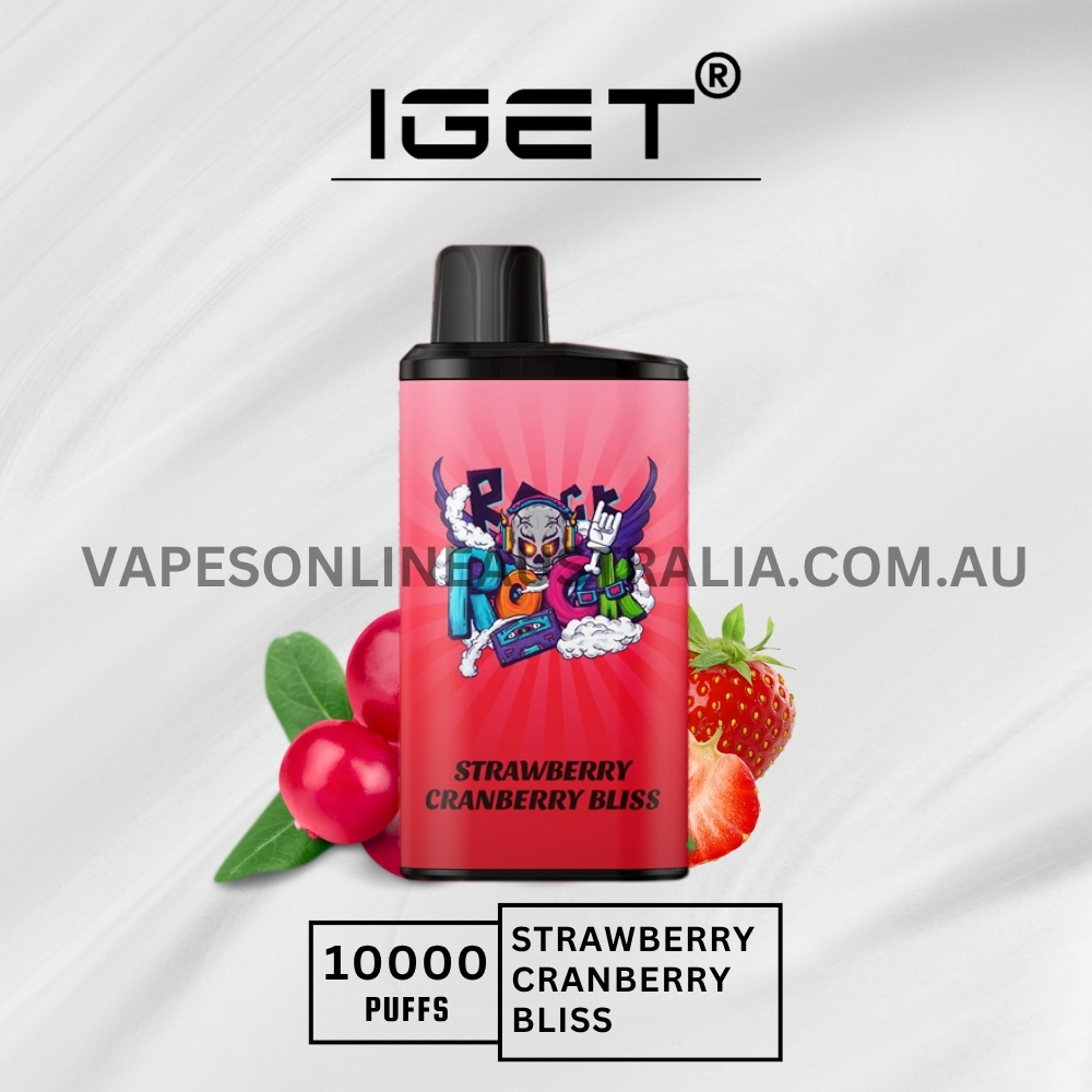 IGET Bar Pro 10000 Puffs Strawberry Cranberry Bliss IGET Bar Pro 10000 Puffs Strawberry Cranberry Bliss