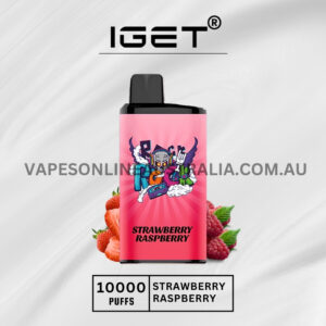 IGET Bar Pro 10000 Puffs Strawberry Raspberry