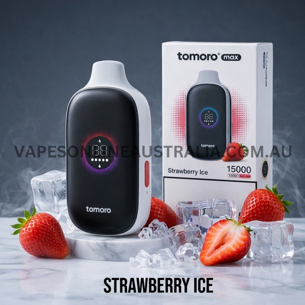 TOMORO 15000 Max Puffs Strawberry Ice TOMORO 15000 Max Puffs Strawberry Ice