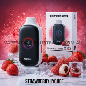 TOMORO 15000 Max Puffs Strawberry Lychee